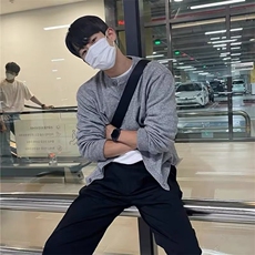 针织开衫男生春秋季韩系圆领外套慵懒风痞帅毛线衣上衣MZ37，男装针织衫/毛衣，星座1116A（原606A-3）