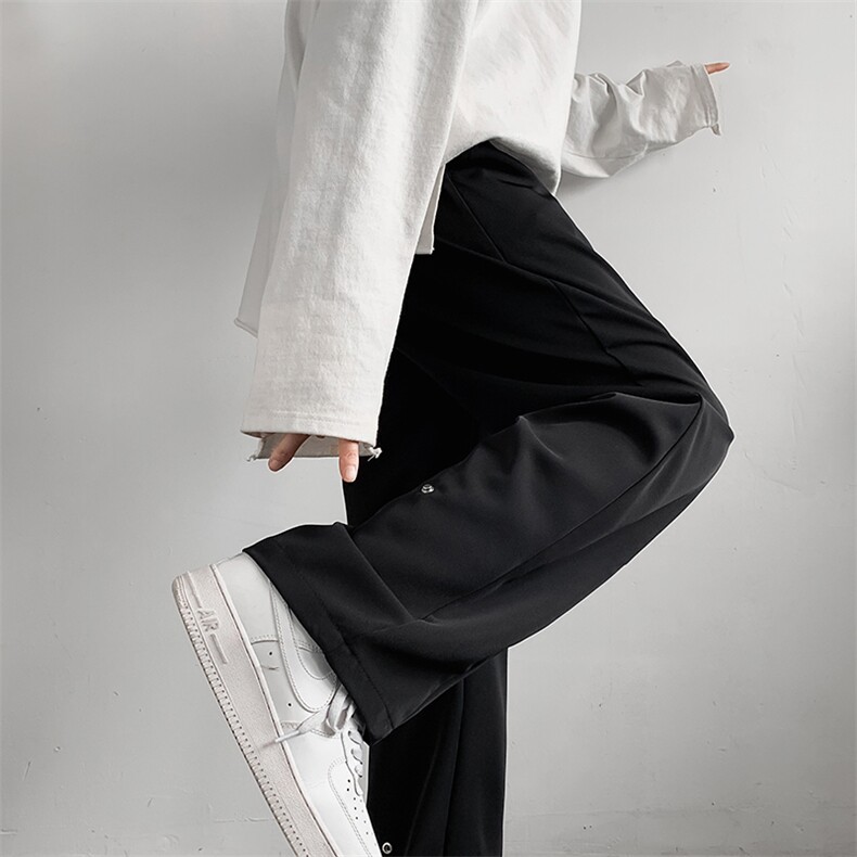 男春季休闲裤纽扣西裤KC910P40,男装休闲裤,星座1116-2