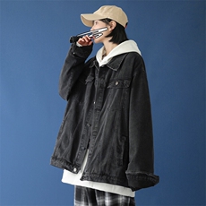 JK920-p65-限价98现货毛毯平铺港风大码牛仔ins外套cityboy，女装短外套，星座116