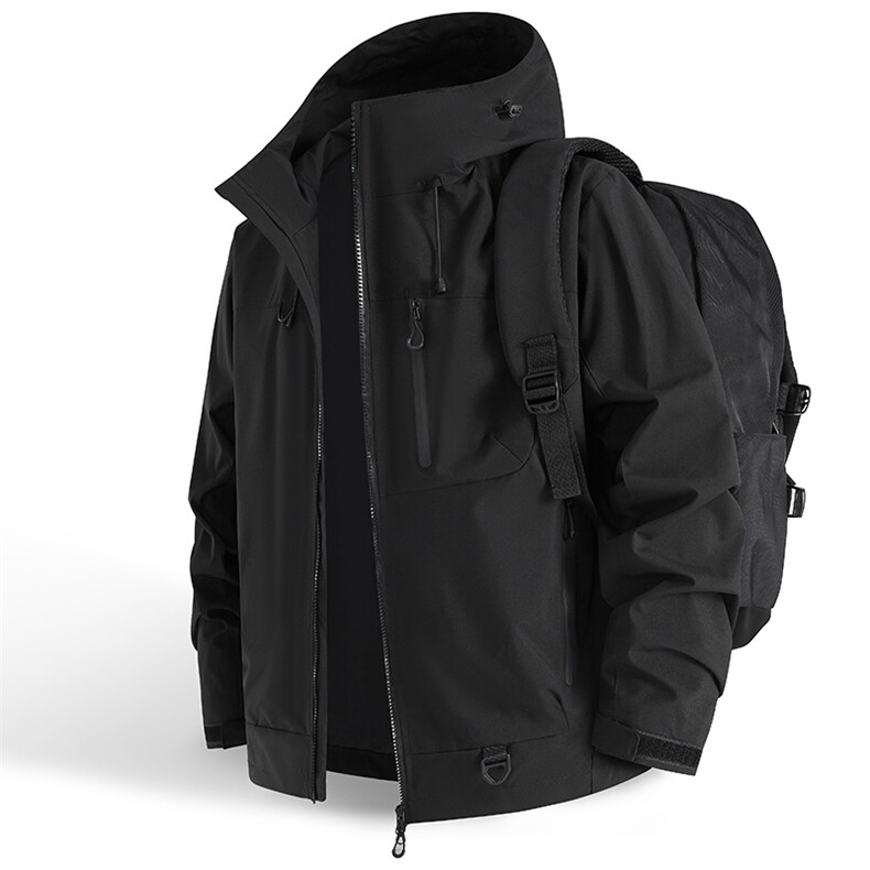 冲锋衣2025新款春秋季户外防风防水登山服外套女A436-25015-P52,男装夹克,电商A436