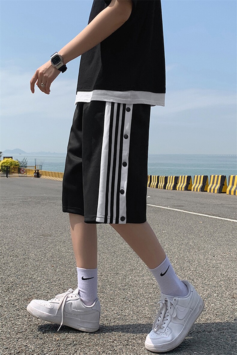 2021夏季主推港风休闲短裤男五分短裤海边外景图DS-C407-DK04-P30,男装休闲裤,电商C323-1