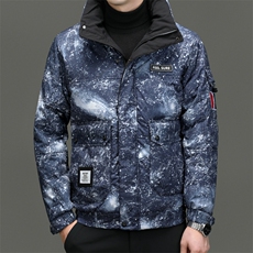 BNG2222钱塘2020-2时尚简约冬季厚款中年男士90鸭绒羽绒服P230，男装羽绒服，钱塘207-2