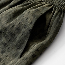 夏季新款简约百搭迷彩宽松休闲短裤女，女装休闲裤，瑞上羊绒