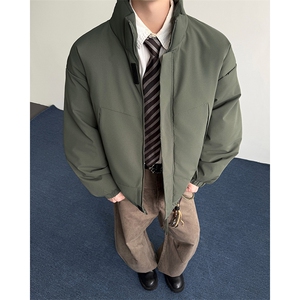 男士宽松防风防水加厚棉袄面包服DSA157B-M8808-TP65图片
