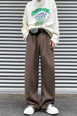8XL-M特大码休闲百搭垂坠感西裤直筒宽松长裤西装裤男K926P55，男装休闲裤，电商D206-1