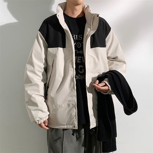 港风2026新品冬季宽松情侣装棉衣棉服冬装加厚外套M8586-P90图片