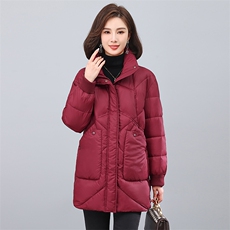 女装女士精品棉衣棉服2025年冬季，女装棉衣/棉服，1D073