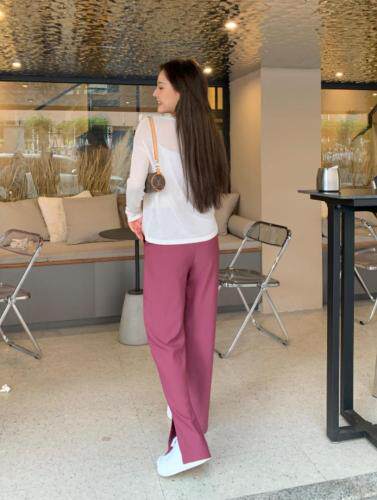 【现货】夏季新款整套现货抽皱天丝麻凉爽小衫，女装，本白(2F)