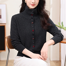 新款bao现货2025春秋方领毛衣女士套头长袖秋冬打底针织衬衫，商品下架区，韩然一族