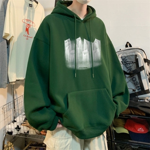 ！连帽圆领卫衣男装港风帽衫男 LM147-P35图片