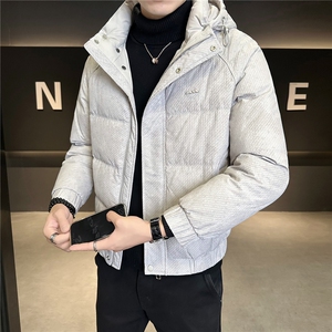 M-4XL B353 3395 P195 红2025可拆帽羽绒服【标50控活动价288】图片