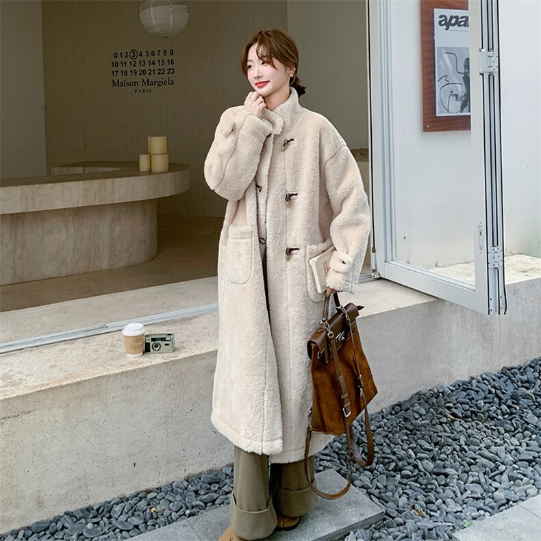 大货已出新款皮毛一体外套2C095-8932-P205-K298,女装毛呢外套,2C095