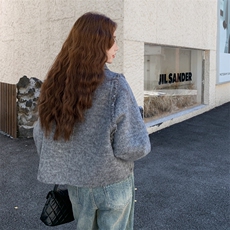 现货新款流苏ins法式双面羊毛呢外套，女装毛呢外套，丝露怡语