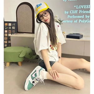 万针全刺绣工艺抖音得物高品质260克重磅纯棉双纱美式高街短袖T恤图片