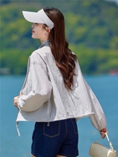 现货2026春夏秋新款宽松型休闲时尚透气夏季女士薄外套短外套，女装防晒衣，靓衣阁
