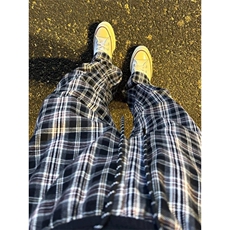 原版做工美式复古格子休闲裤ZK0411-特批36，男装休闲裤，星座313A(原308A-2)