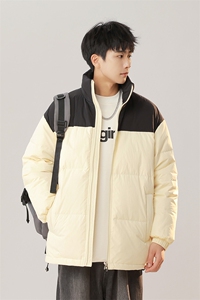 新标90白鸭绒 以S-6XL加大休闲保暖羽绒服外套 XZ109-P160图片
