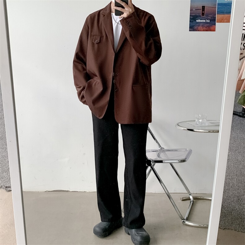 港风休闲外套男韩版小西服情侣痞帅西装潮XF09P75,男装西服套装,电商D325