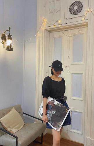 夏季新款牛仔拼接连体裤，女装连体裤，二分之一