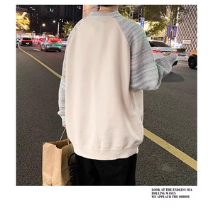 男女韩版秋冬宽松加厚毛衣日系针织衫ins港风慵懒外套情侣毛衣图片