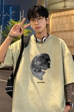 量大优供视频重磅麂皮绒短袖t恤男JT532-特p19，男装T恤，电商B371