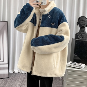 冬装青少年加绒加厚棉衣港风羊羔绒时尚外套男女 910-P105控价138图片