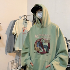 ！连帽圆领卫衣男装港风帽衫男LM154-P35，男装卫衣，电商B367