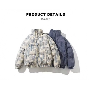 灯芯绒棉服男冬季棉袄加厚棉衣宽松潮牌休闲面包服图片