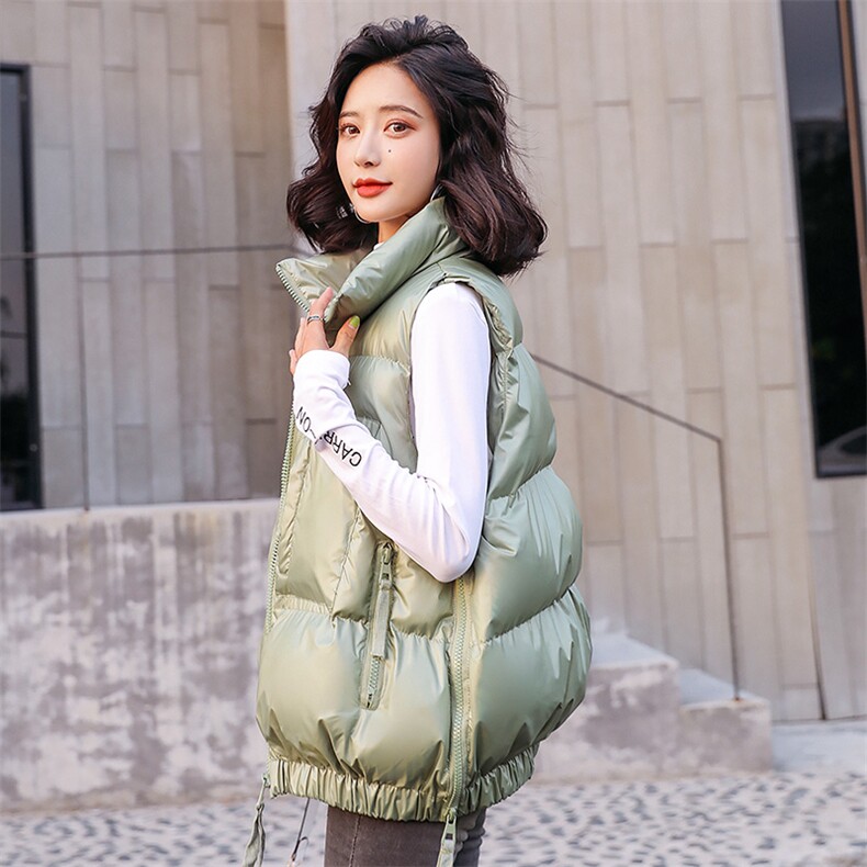 保暖时尚潮流百搭个性宽松休闲洋气减龄通勤常规其他马夹,女装马甲,卡杰菲