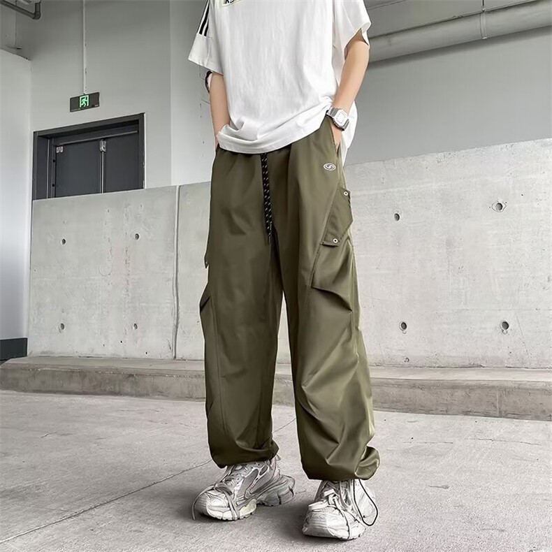 休闲裤男士韩版潮流高街帅气百搭夏季2024新款ins长裤K5325-P38,男装休闲裤,星座412-2