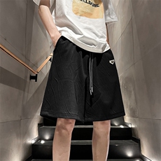260G肌理纹重磅短裤男夏季薄款宽松大码五分裤FSDK06特P25控48，男装牛仔裤，电商B219B