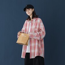 2021棉质大码衬衫男女情侣装韩版潮流宽松衬衣休闲DX36P48控68，男装衬衫，电商B413-1