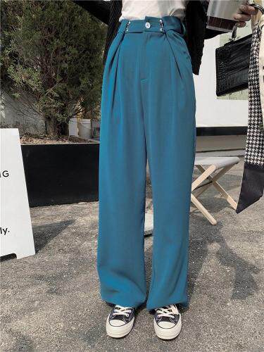 【现货】夏季新品阔腿西装裤，女装休闲裤，F/TU