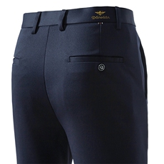 男士休闲长裤子四面弹力裤宽松直筒西装裤511P24，男装西裤，星座1706