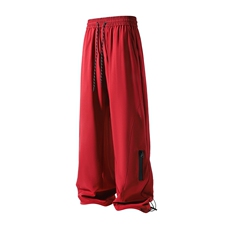 冰丝防水拉链可束脚休闲裤K004立体92%聚酯纤维8%氨纶(S-5XL)TP23，男装休闲裤，电商A088