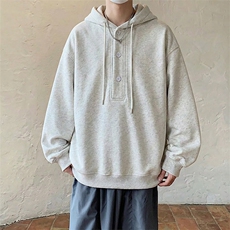 改华棉拼接走线连帽卫衣【现货】C403A-T90-特P55，男装卫衣，电商C403A