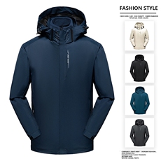 2024年秋季时尚都市青春流行三合一冲锋衣男女同款男装，男装夹克，宏恒