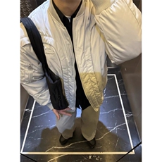 冬季潮牌大码300斤弧形解构夹克棉服男美式复古宽松bomber棒球服，男装夹克，四季星座505