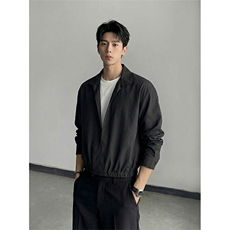 高支全棉假两件长袖衬衫设计感复古男士套头式C61329-TP4589，男装衬衫，电商A102