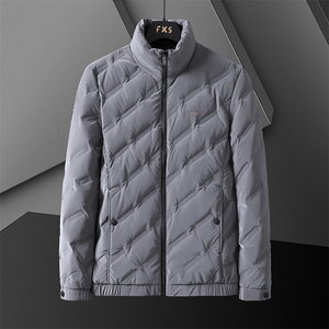 2067 P145 冬季男士休闲轻薄羽绒服外套保暖防寒羽绒衣外衣图片