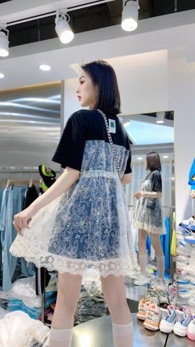 蕾丝连衣裙,女装连衣裙,欧力尼