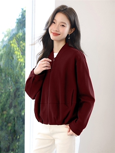休闲立领短外套女2025早春秋新款百搭显瘦流行棒球服夹克上衣图片