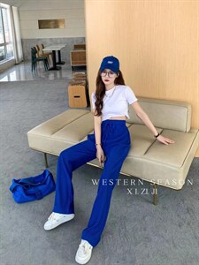 2022新款L107防晒拖地裤图片