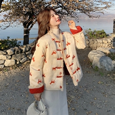 !新年战袍!马上有钱风90羽绒服2C213-931-P335-K488，女装羽绒服，2C213