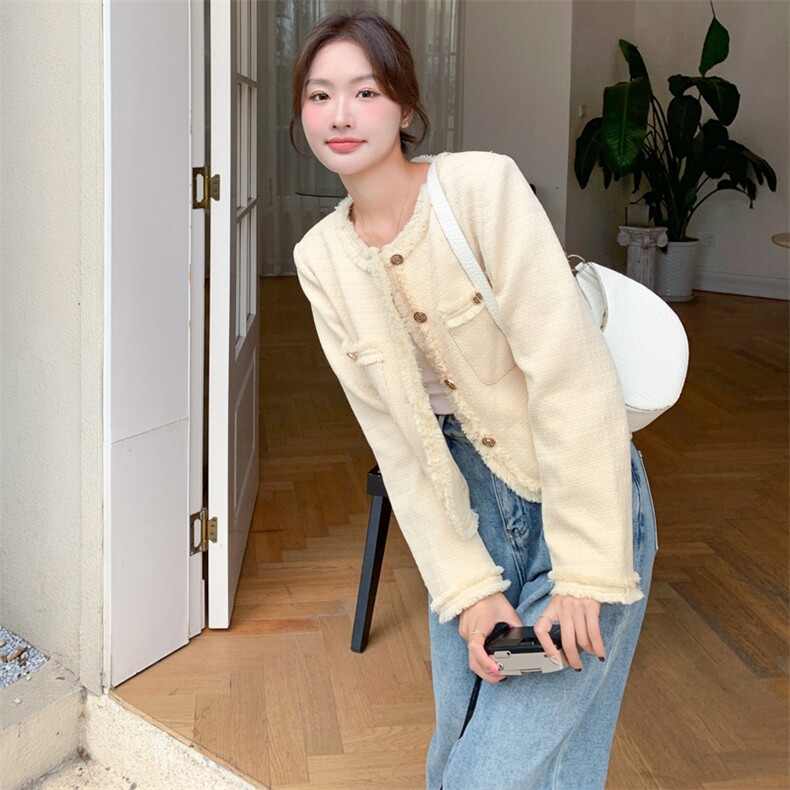 2023年秋季新款小香风短外套B190-82381-P135-K188，女装短外套，一九零