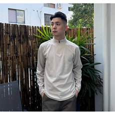 网图双面德绒拉链休闲运动打底长袖T恤秋新款插肩立领D379特P35，男装T恤，电商A335-1（原A458）