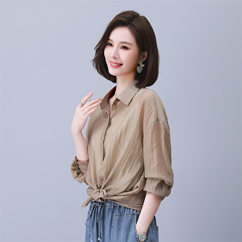 2023夏装新款经典高雅舒适休闲潮流防晒衣,女装防晒衣,独衣靓