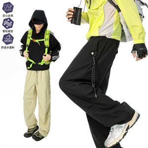 工装裤冲锋裤男户外机能风登山运动裤休闲裤AK02511-P38