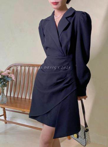热卖款不规则西装连衣裙，女装西装，阔瑟
