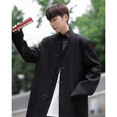 dk制服新中式立领民中山装风班服复古小众西服外套JW1158，男装夹克，星座1116A-1（原606A）